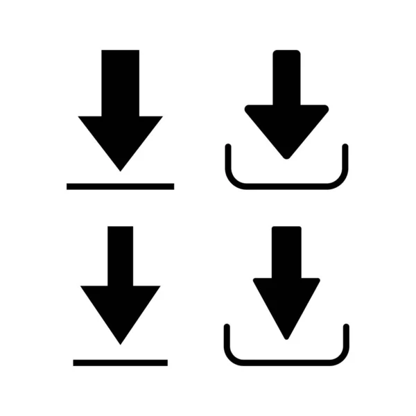 下载图标向量图解 下载标志及符号 — 图库矢量图片