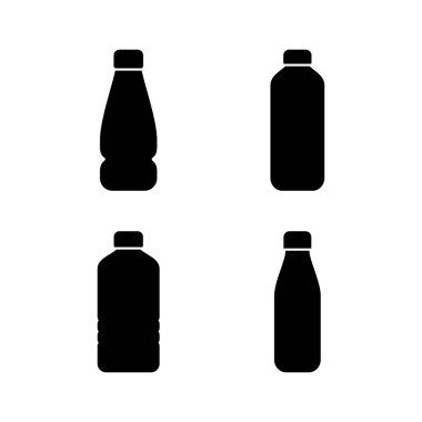 Şişe ikonu vektör illüstrasyonu. şişe işareti ve sembol