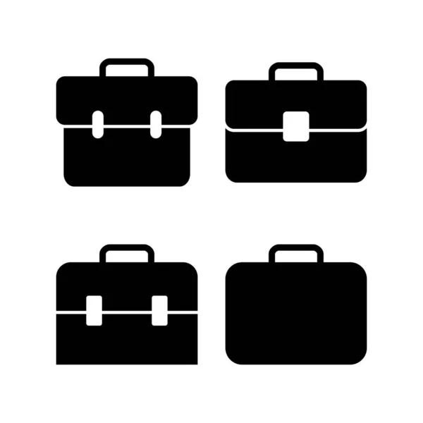Aktenkoffer Icon Vektor Illustration Kofferzeichen Und Symbol Gepäcksymbol — Stockvektor