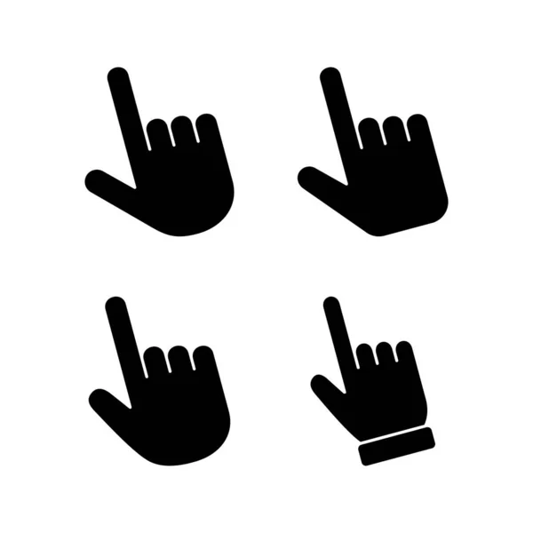 Hand Cursor Icon Vector Illustration Cursor Sign Symbol Hand Cursor — Stock Vector