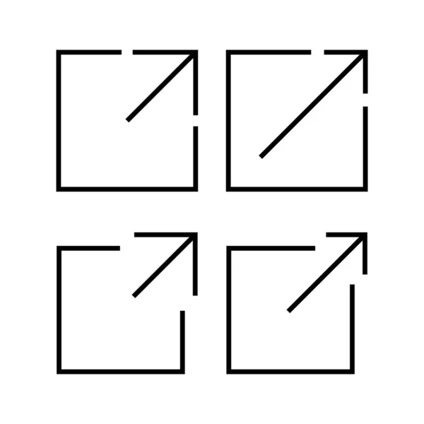 Εξωτερική Εικόνα Διανυσματική Σύνδεση Σύμβολο Και Σύμβολο Συνδέσμου Σύμβολο Υπερσυνδέσμου — Διανυσματικό Αρχείο