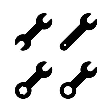 Simge vektör illüstrasyonunu çalıştır. Tamir ikonu. araç işareti ve sembol