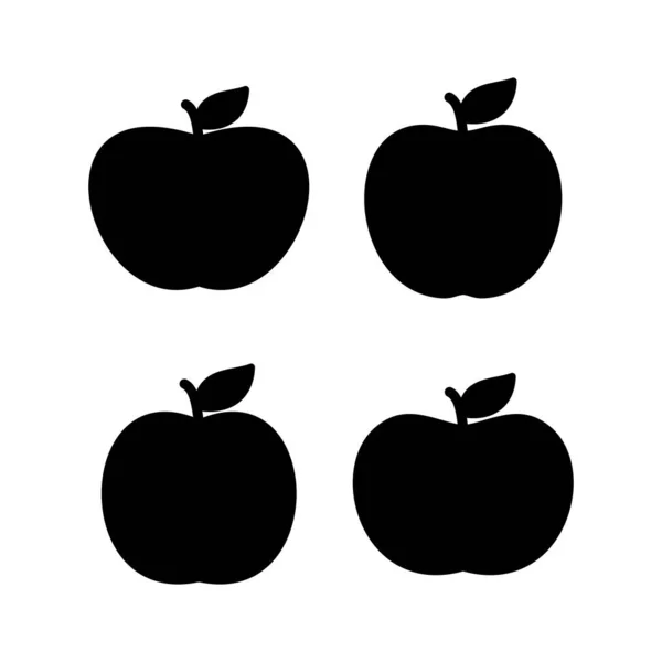 Obrázek Vektoru Ikony Apple Značka Apple Symboly Pro Webdesign — Stockový vektor