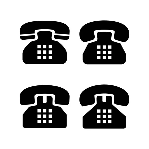 Εικονογράφηση Φορέα Εικονίδιο Τηλεφώνου Σήμα Και Σύμβολο Τηλεφώνου — Διανυσματικό Αρχείο