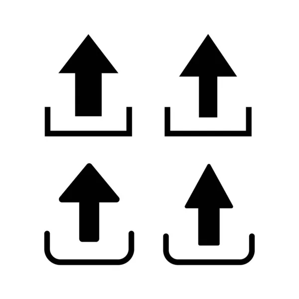 上传图标矢量说明 加载数据符号和符号 — 图库矢量图片