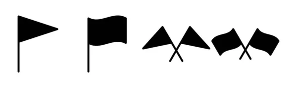 ภาพเวกเตอร ไอคอนธง แผนท าแหน เอส กษณ เคร องหมายต าแหน — ภาพเวกเตอร์สต็อก