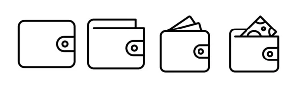 Векторна Ілюстрація Значка Торбинки Знак Торбинки Символ — стоковий вектор