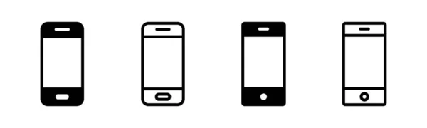 Иллюстрация Иконки Телефона Позывной Символ Телефонный Символ — стоковый вектор