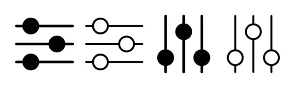 Inställning Ikonen Som Illustration Cog Inställningar Tecken Och Symbol Redskapsmärke — Stock vektor