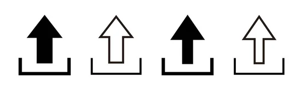 Caricamento Icona Set Illustrazione Segno Simbolo Dei Dati Carico — Vettoriale Stock