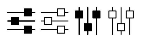 Inställning Ikonen Som Illustration Cog Inställningar Tecken Och Symbol Redskapsmärke — Stock vektor