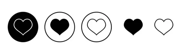 Ikona Sady Lásky Ilustrace Znak Symbol Srdce Jako Vektor Ikon — Stockový vektor