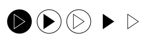 Illustration Jeu Icône Lecture Signe Symbole — Image vectorielle