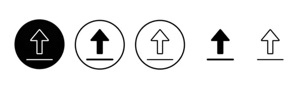 Télécharger Illustration Jeu Icônes Signe Symbole Données Charge — Image vectorielle