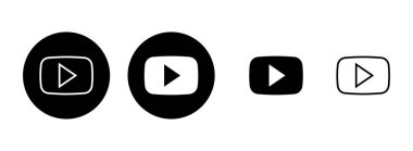 Simge kümesi resimlemesini çal. Düğme işareti ve sembolü çal