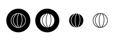 Basketbol ikonu çizimi. Basketbol tabelası ve sembol