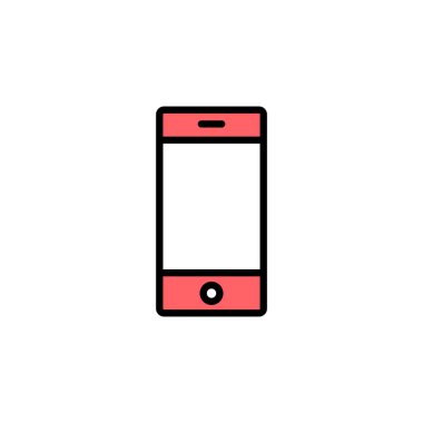 Telefon simgesi çizimi. Çağrı kodu ve sembol. telefon sembolü