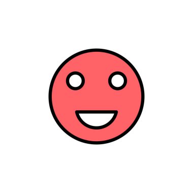 Gülümseme simgesi çizimi. Gülümseme simgesi. Geribildirim işareti ve sembol