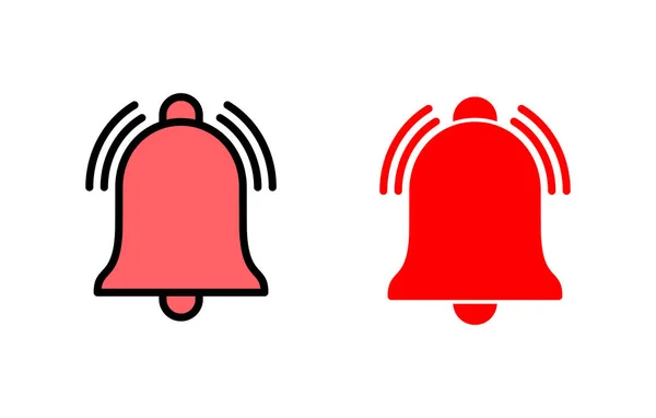 Bell Icon Set Illustration Notification Sign Symbol Web Site Design Royalty Free Stock Vectors