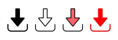 Simge vektör illüstrasyonu indir. İşaret ve sembol indir