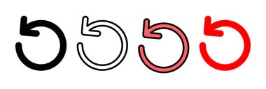 Simge vektör illüstrasyonunu tazele. İşareti ve sembolü yeniden yükle. Simgeyi güncelle.