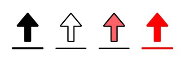 Simge vektör illüstrasyonu yükle. veri işareti ve sembolü yükle