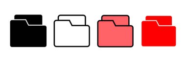 Dizin simgesi vektör illüstrasyonu. dizin işareti ve sembol