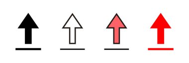 Simge vektör illüstrasyonu yükle. veri işareti ve sembolü yükle