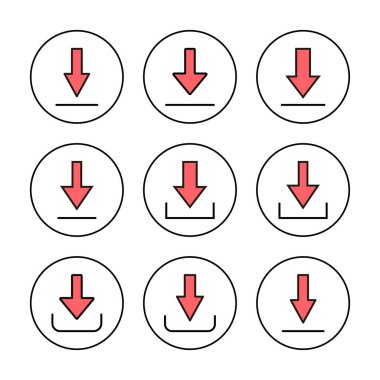 Simge vektör illüstrasyonu indir. İşaret ve sembol indir