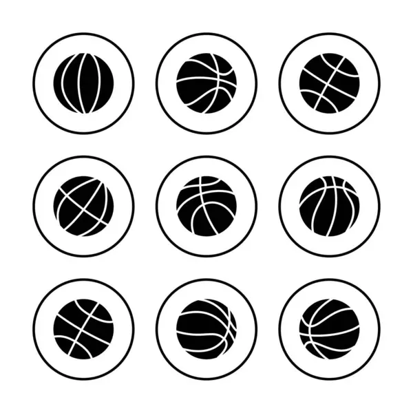 stock vector Basketball icon vector illustration. Basketball ball sign and symbol