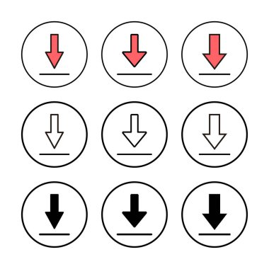 Simge vektör illüstrasyonu indir. İşaret ve sembol indir