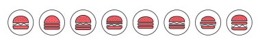 Burger ikon vektör illüstrasyonu. Hamburger ve sembol. hamburger