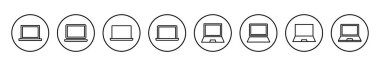 Laptop ikon vektör illüstrasyonu. bilgisayar işareti ve sembol