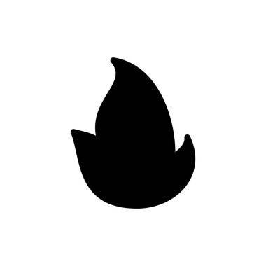 İkon vektör illüstrasyonunu ateşle. ateş işareti ve sembol