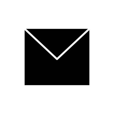 Posta simgesi vektör illüstrasyonu. e-posta işareti ve sembol. E- posta simgesi. Zarf simgesi