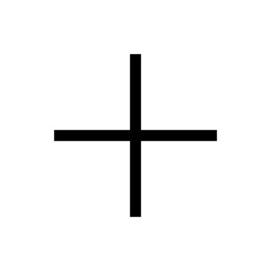 Artı simge vektör illüstrasyonu. Artı işareti ve sembol ekle