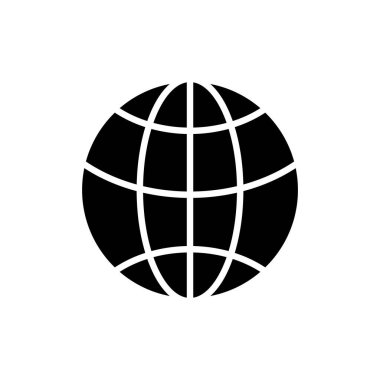 Web simgesi vektör illüstrasyonu. Web tabelalarına ve sembollere git. Web tıklama simgesi. Genel arama simgesi