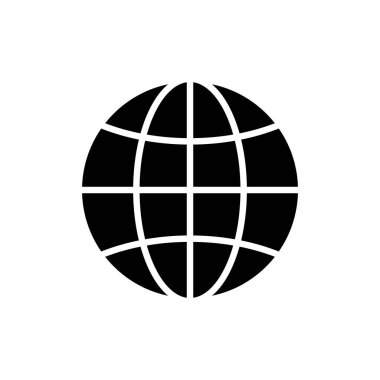 Web simgesi vektör illüstrasyonu. Web tabelalarına ve sembollere git. Web tıklama simgesi. Genel arama simgesi