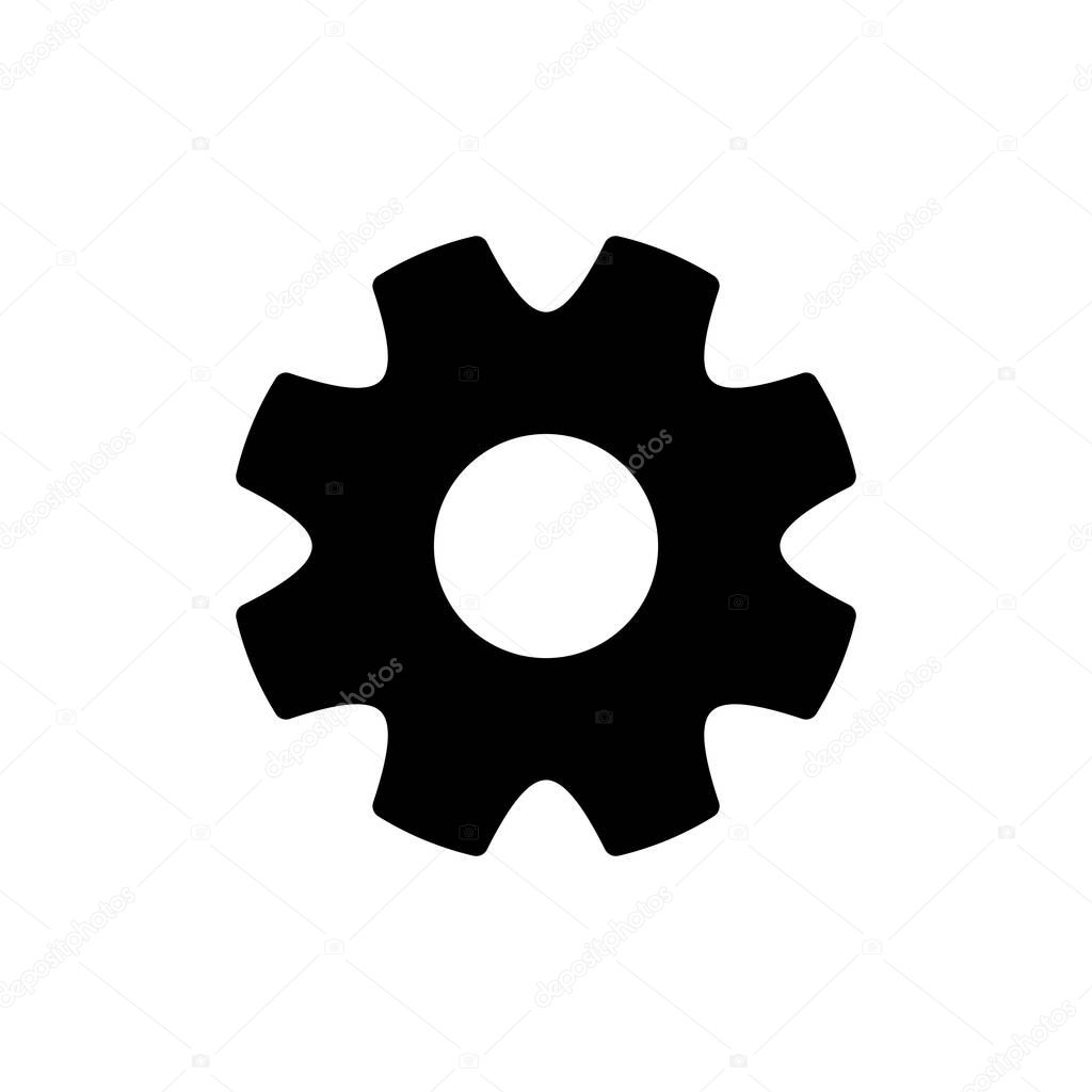 Setting Icon vector illustration. Cog settings sign and symbol. Gear Sign