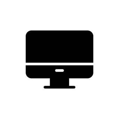 Bilgisayar simgesi vektör illüstrasyonu. bilgisayar izleme işareti ve simgesi