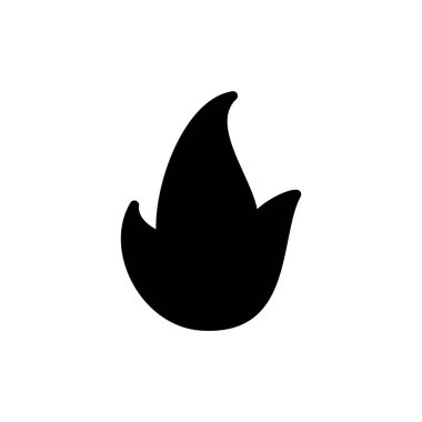 İkon vektör illüstrasyonunu ateşle. ateş işareti ve sembol