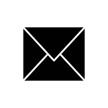 Posta simgesi vektör illüstrasyonu. e-posta işareti ve sembol. E- posta simgesi. Zarf simgesi