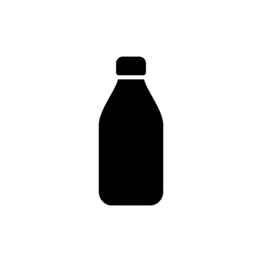 Şişe ikonu vektör illüstrasyonu. şişe işareti ve sembol