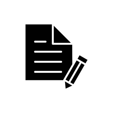 Note icon vector illustration. notepad sign and symbol