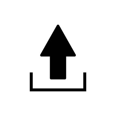 Simge vektör illüstrasyonu yükle. veri işareti ve sembolü yükle
