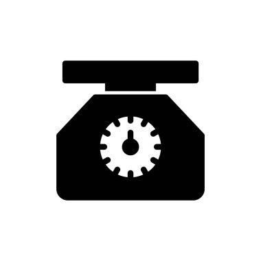 Simge vektör çizimini ölçeklendirir. Ağırlık ölçeği işareti ve simgesi