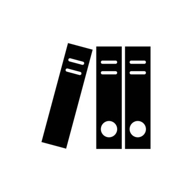 Kütüphane ikonu vektör illüstrasyonu. eğitim işareti ve sembol