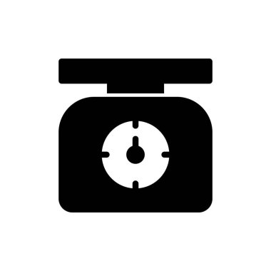 Simge vektör çizimini ölçeklendirir. Ağırlık ölçeği işareti ve simgesi