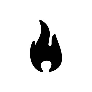 İkon vektör illüstrasyonunu ateşle. ateş işareti ve sembol