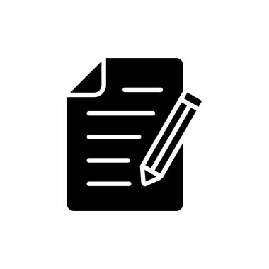 Note icon vector illustration. notepad sign and symbol